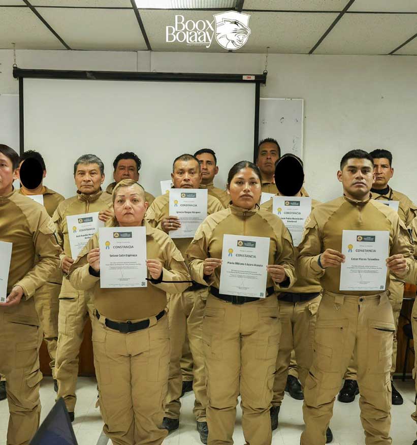 Guardias de seguridad certificados